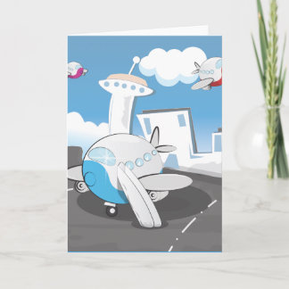 Toy Airplanes Card