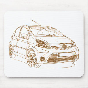 Toy Aygo 2013 Mouse Mat