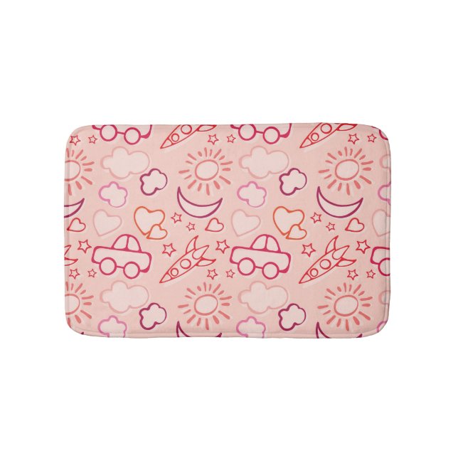 toy background bath mat (Front)