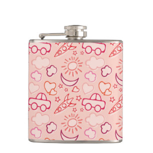 toy background hip flask