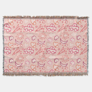 toy background throw blanket