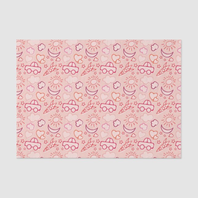 toy background tissue paper (Front)