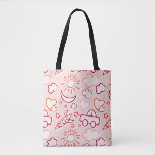 toy background tote bag