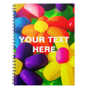 Toy Balloon Flowers Notebook