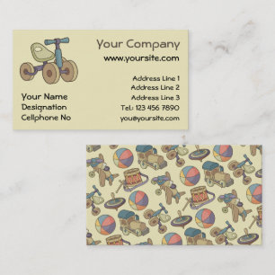 Toy Bike Business Card