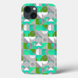 Toy Blocks small - green iPhone 13 Case