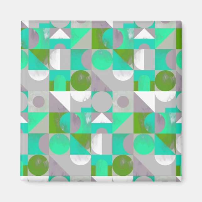 Toy Blocks small - green Magnet (Front)