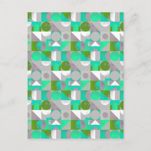 Toy Blocks small - green Postcard