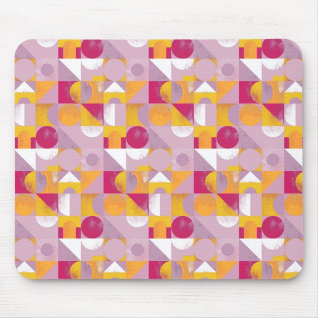 Toy Blocks small - red Mouse Mat (Front)