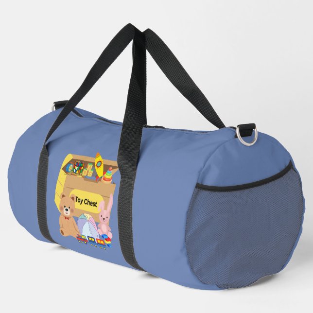 Toy Box Large Duffle Bag (Right Corner)