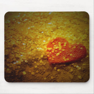 Toy Camera Heart Mouse Mat