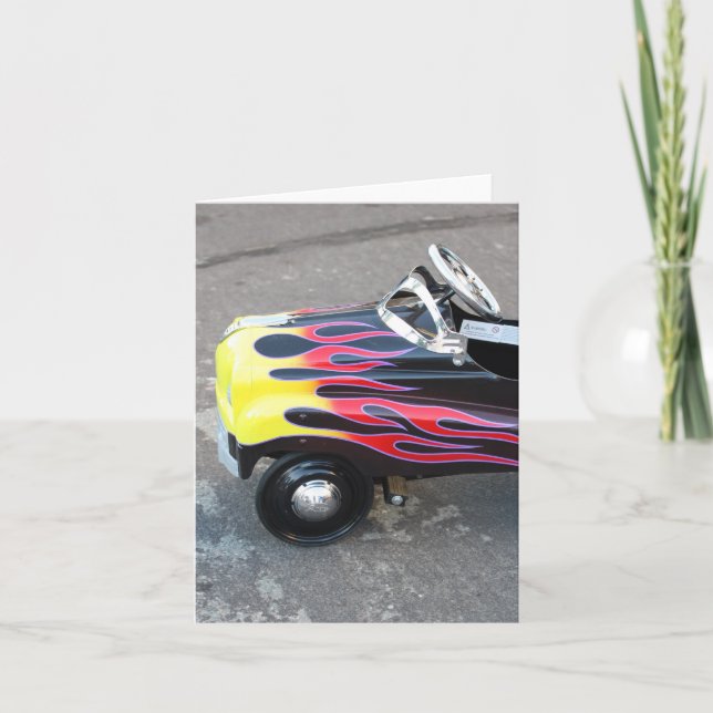 Toy Car Notecard (Front)