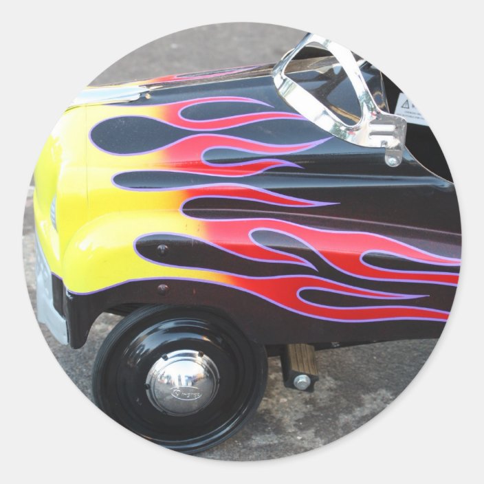 Toy Car stickers Zazzle.co.uk