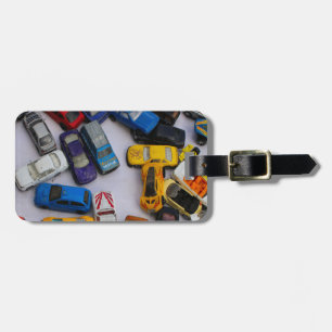 Toy cars luggage tag