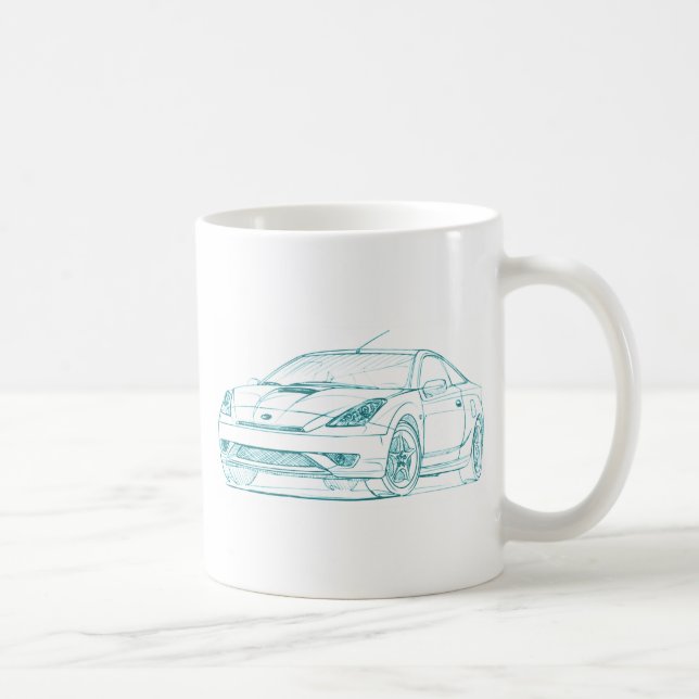 Toy Celica 2009 Coffee Mug (Right)