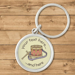 Toy Drum Key Ring