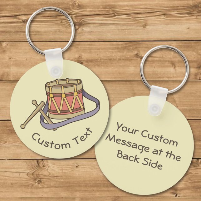Toy Drum Keychain (Creator Uploaded)