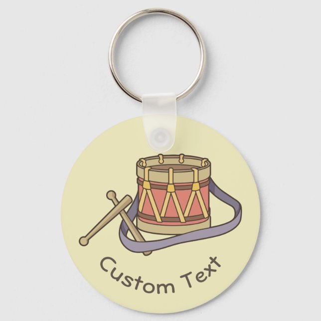 Toy Drum Keychain (Front)