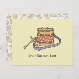 Toy Drum Postcard