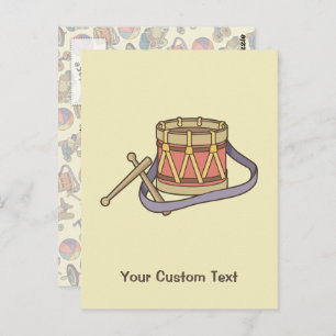 Toy Drum Postcard