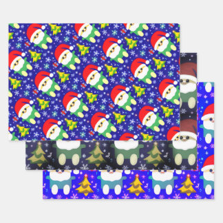Toy Elves Wrapping Paper Sheet