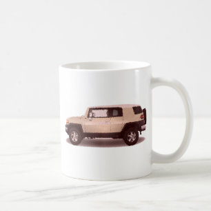 Toy FJ Cruiser cracked Coffee Mug