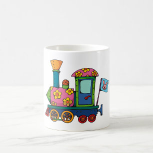 Toy Flower Train Coffee Mug