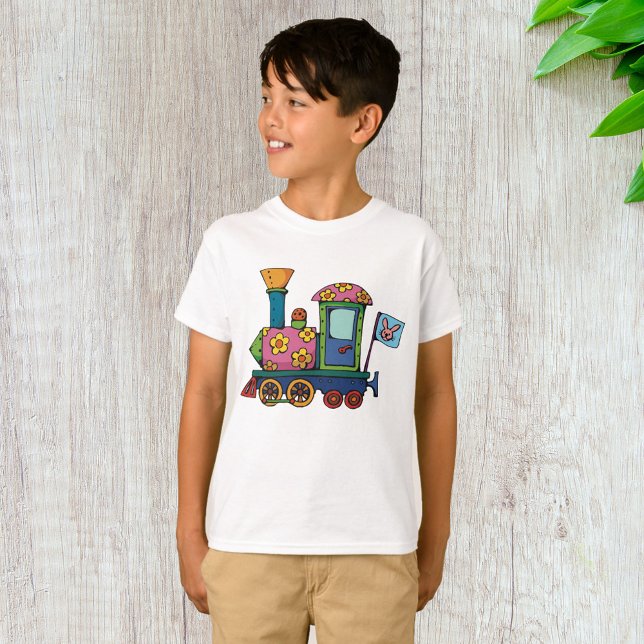 Toy Flower Train T-Shirt (Creator Uploaded)