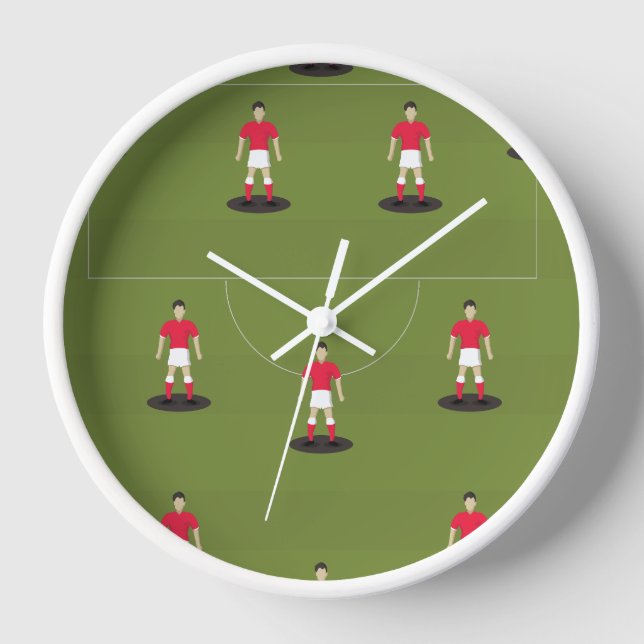 Toy Football Team Clock (Front)