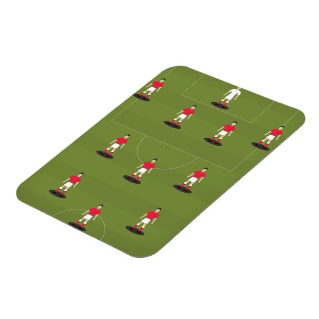 Toy Football Team Magnet (Left Side)