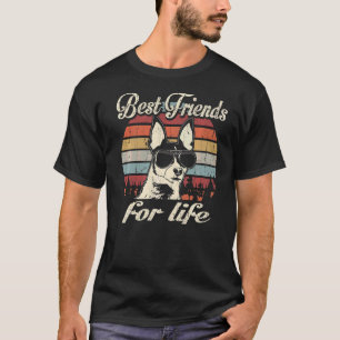 Toy Fox Terrier Best Friends For Life Vintage Ret T-Shirt