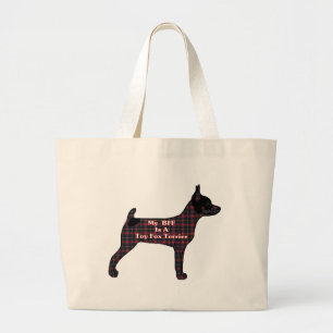 Toy Fox Terrier BFF Tote Bag