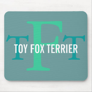 Toy Fox Terrier Breed Monogram Mouse Mat