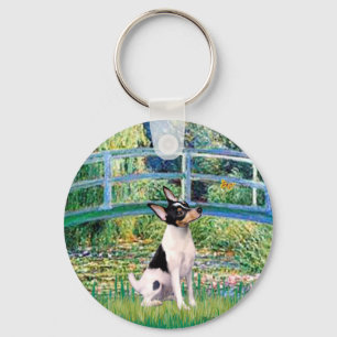 Toy Fox Terrier - Bridge Key Ring