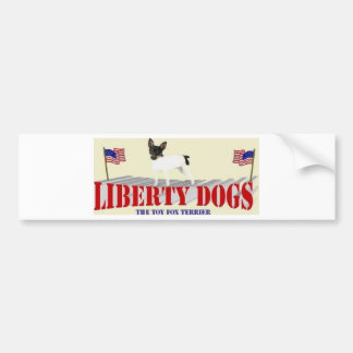 Toy Fox Terrier Bumper Sticker