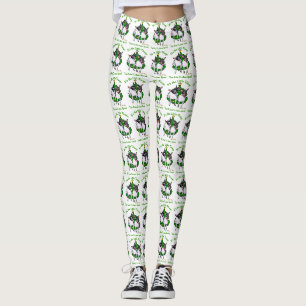 Toy Fox Terrier Christmas    Leggings