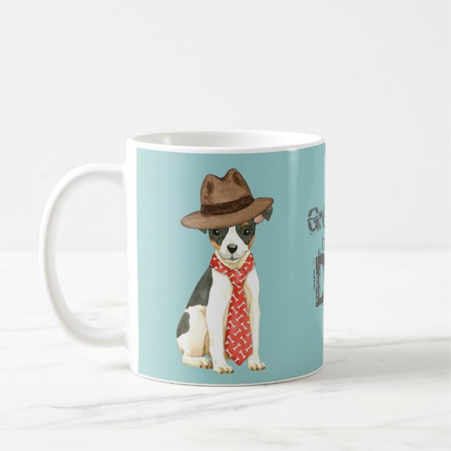 Toy Fox Terrier Dad Coffee Mug (Left)