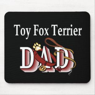 Toy Fox Terrier Dad Gifts Mouse Mat