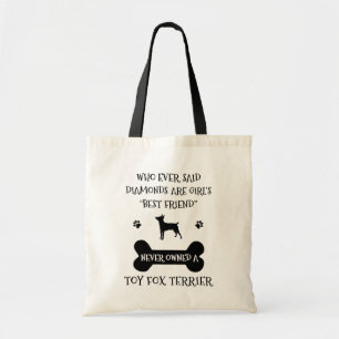 Toy Fox Terrier Dog Breed Best Friend Tote Bag