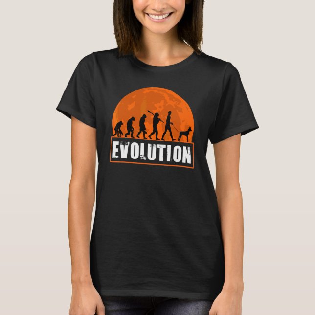 Toy Fox Terrier Dog Dad Human Evolution T-Shirt (Front)