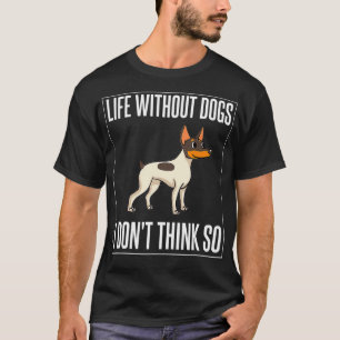 Toy Fox Terrier Dog Puppies Owner Lover T-Shirt