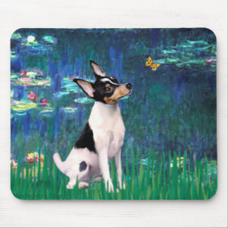 Toy Fox Terrier - Lilies 5 Mouse Mat