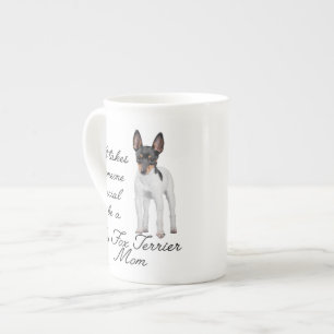 Toy Fox Terrier Mum Bone China Mug