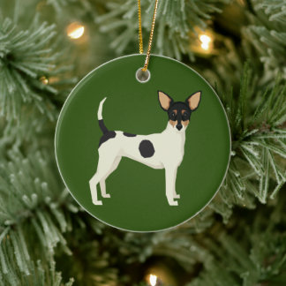 Toy Fox Terrier Ornament
