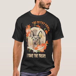 Toy Fox Terrier Owner Halloween Pumpkin Humour T-Shirt
