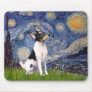 Toy Fox Terrier - Starry Night Mouse Mat