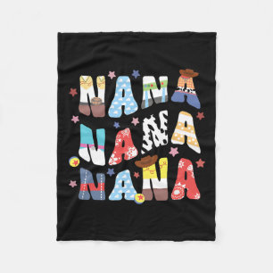 Toy Funny Story Grandma Grandpa Mothers Day Father Fleece Blanket