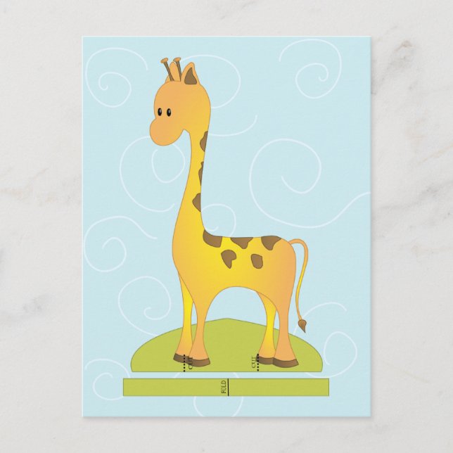 Toy Giraffee Postcard (Front)