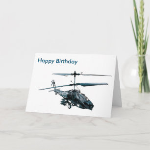 Toy Helicopter image for birthday-greeting-card Card