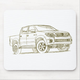 Toy Hilux 2009 Mouse Mat